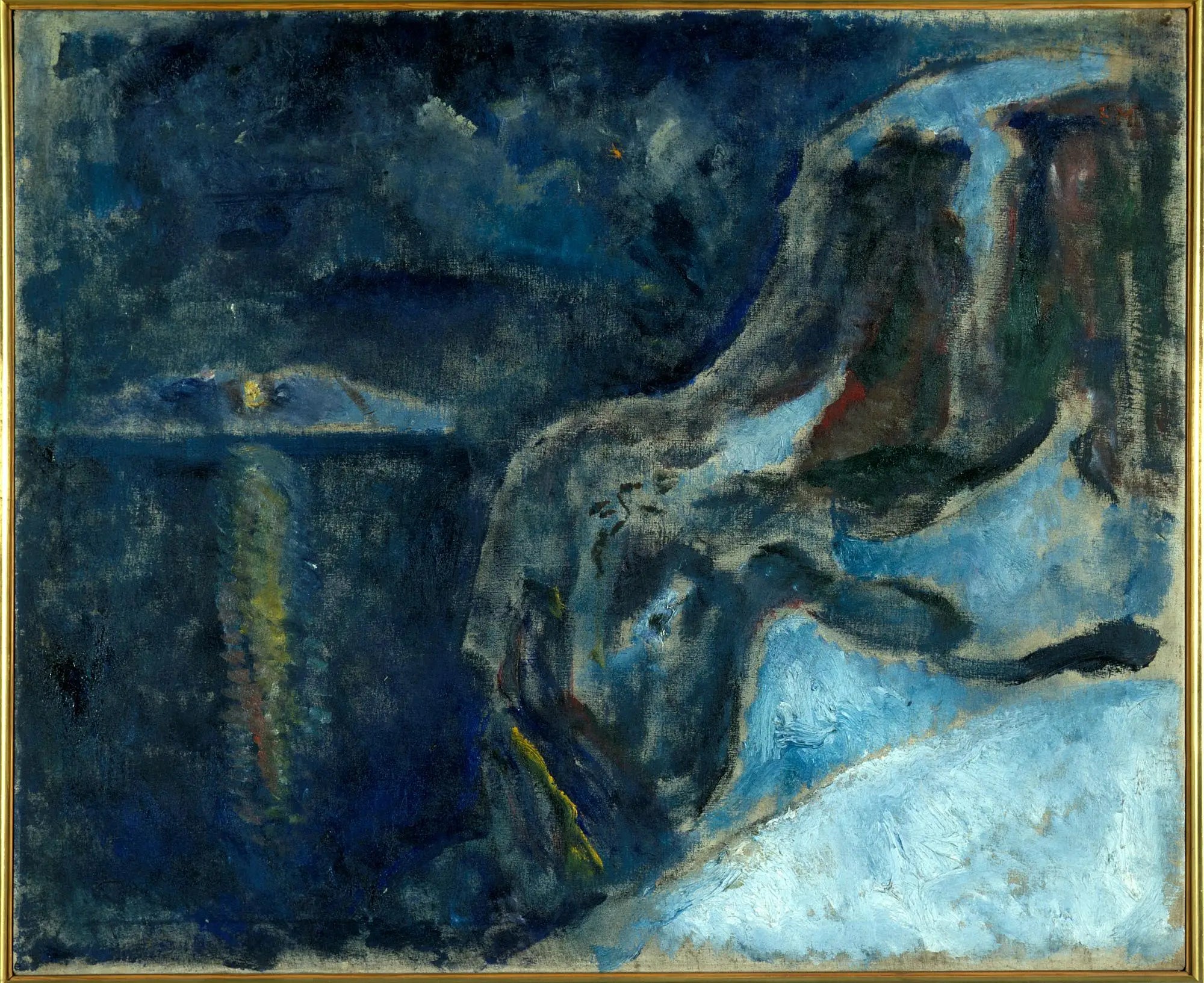 Reproduction du tableau « Hiver près de la mer - Edvard Munch » par Alpha Reproduction en peinture à l’huile