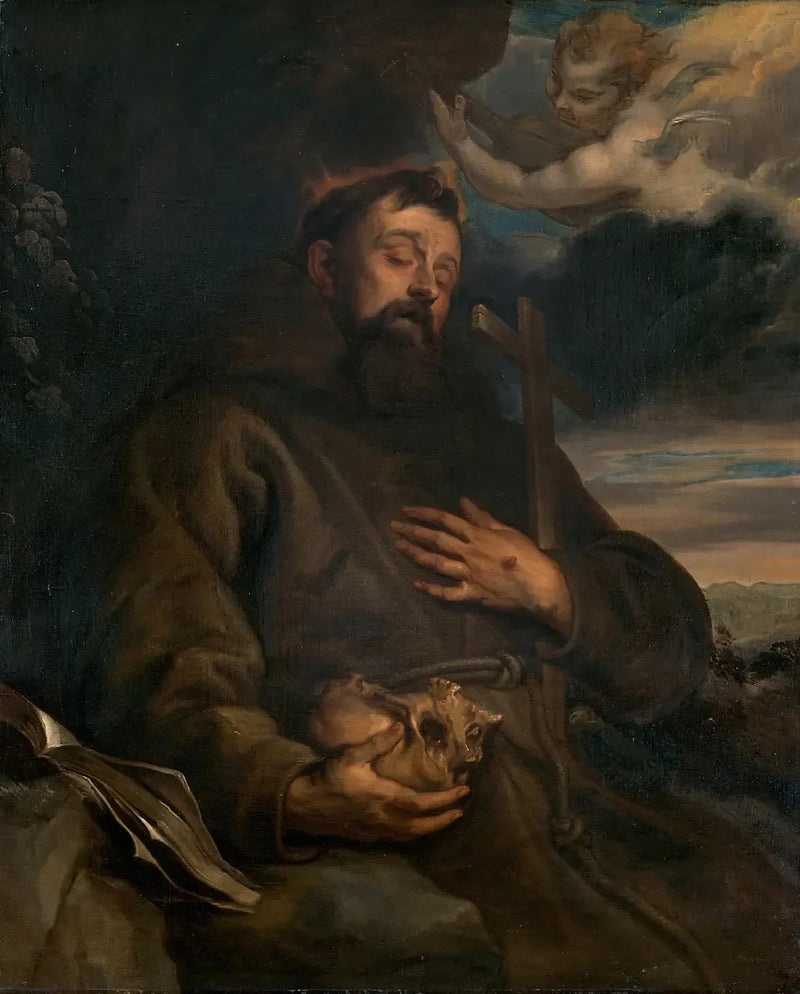 Hl. Franziskus in Ekstase - Antoine van Dyck