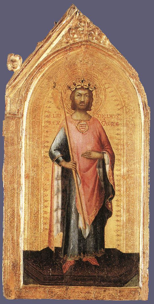 Hl. Ladislaus, König von Ungarrn - Simone Martini