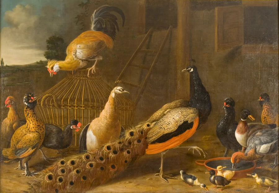 Hoenderhof - Melchior de Hondecoeter