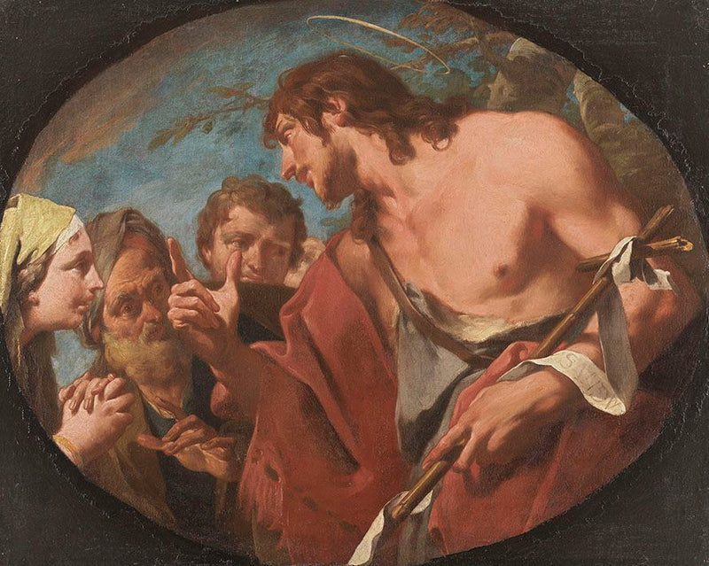 Homélie de Jean-Baptiste - Giovanni Battista Pittoni