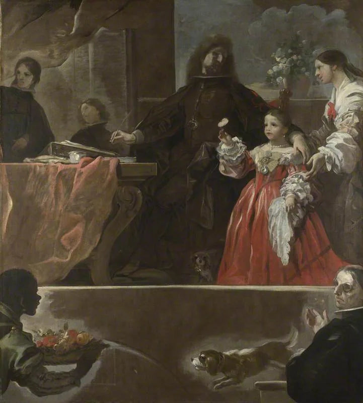 Hommage à Velázquez - Luca Giordano