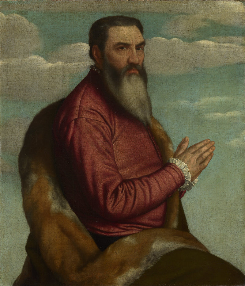 Homme à longue barbe - Alessandro Bonvicino
