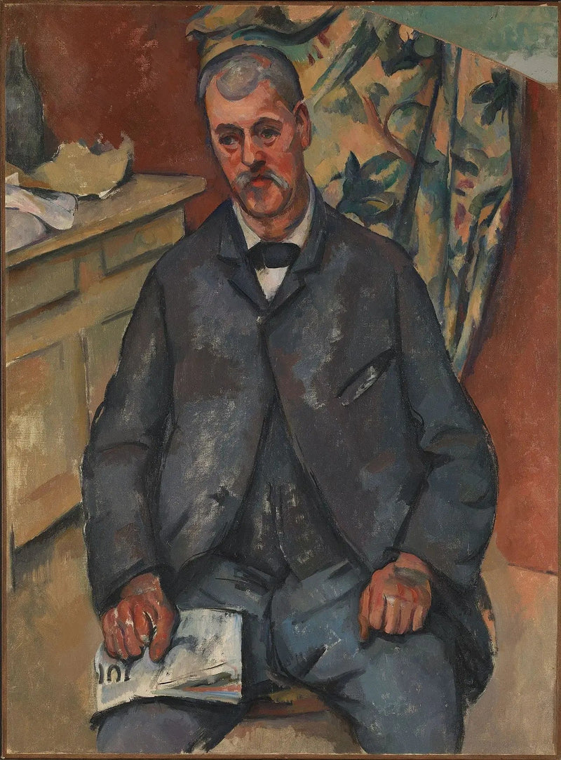Homme assis - Paul Cézanne
