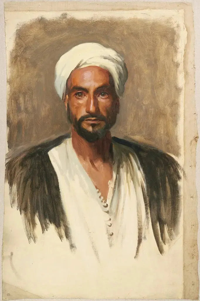 Homme au turban blanc - John Singer Sargent