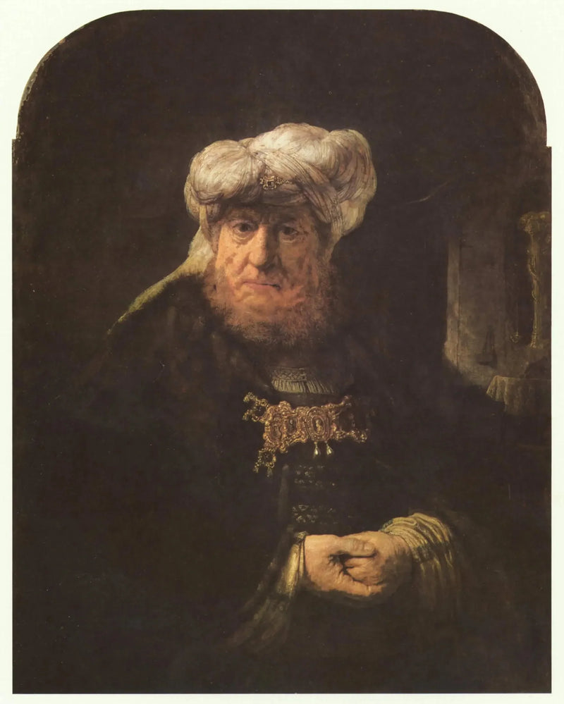 Homme en costume oriental - Rembrandt