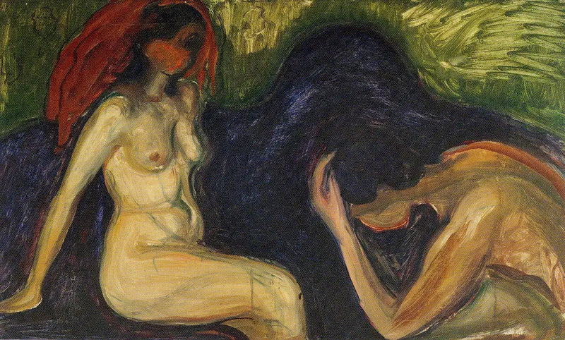 Homme et Femme - Edvard Munch