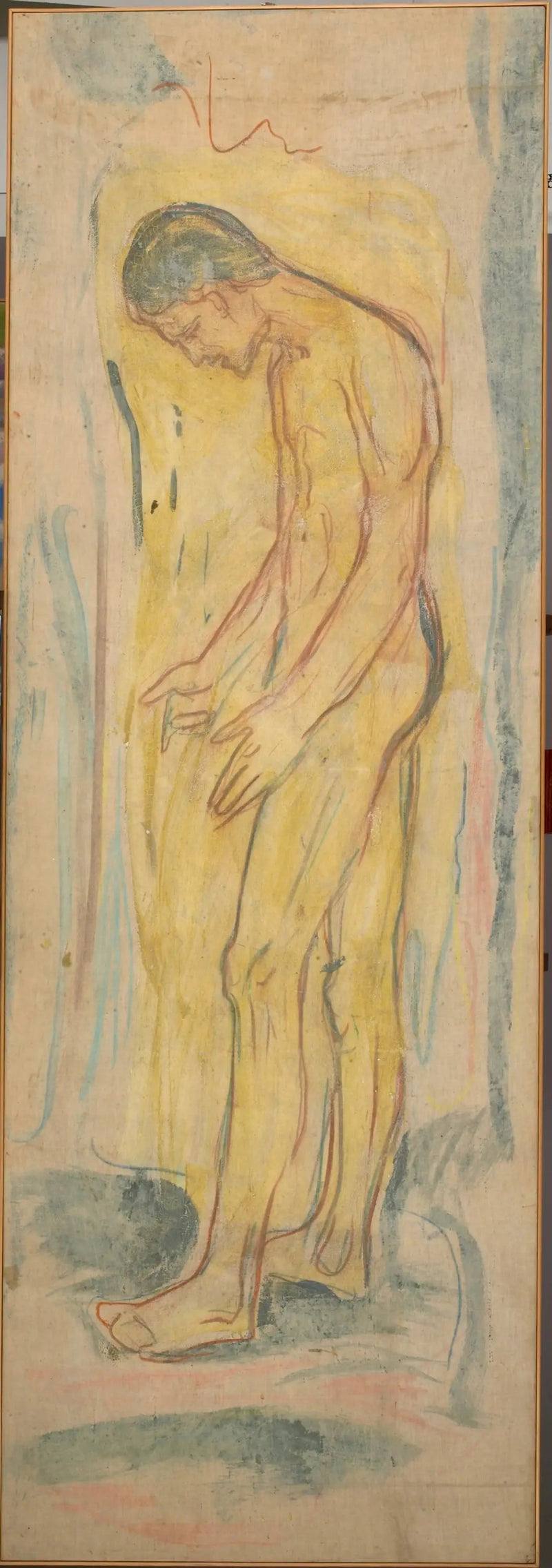 Homme nu debout. La SSource - Edvard Munch
