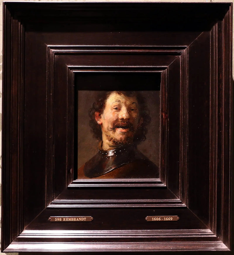 Homme riant - Rembrandt