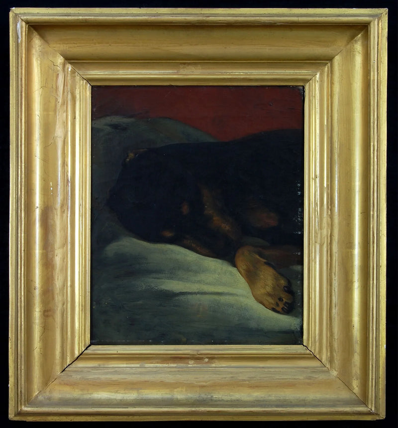 Hondenstudie - Ary Scheffer