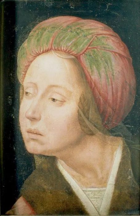 Hoofd van een wenende vrouw - Quentin Metsys