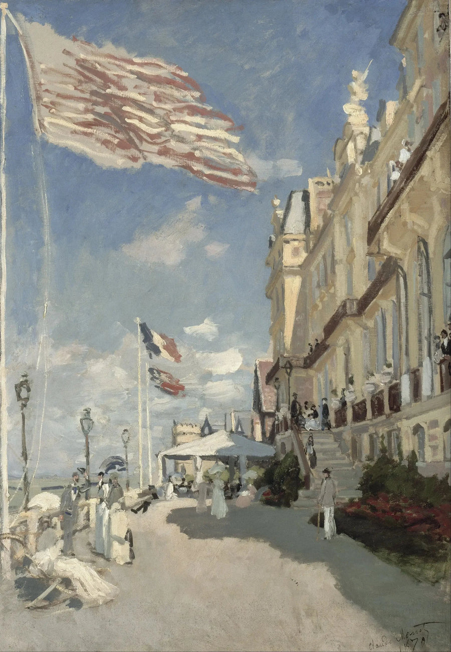 Hôtel des Roches Noires, Trouville W155 – Claude Monet