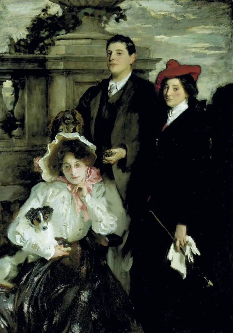 Hylda, Almina et Conway, enfants d'Asher Wertheimer - John Singer Sargent