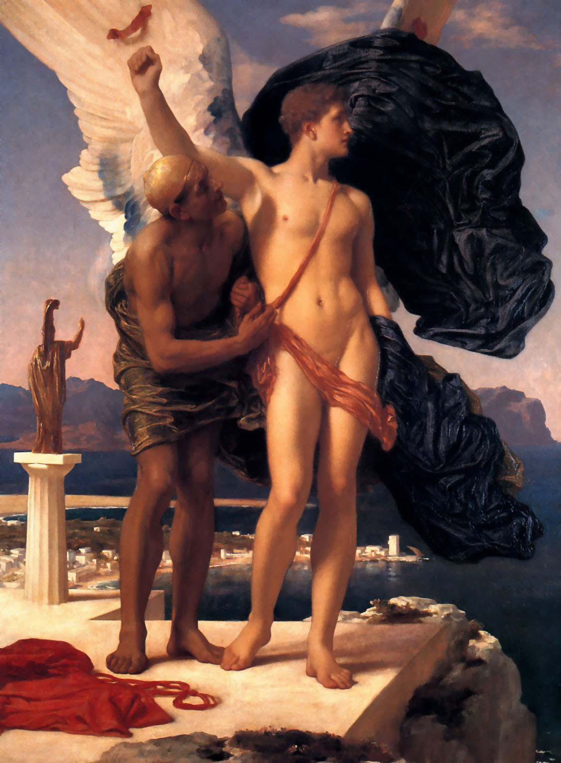 Icare et Dédale - Frederic Leighton