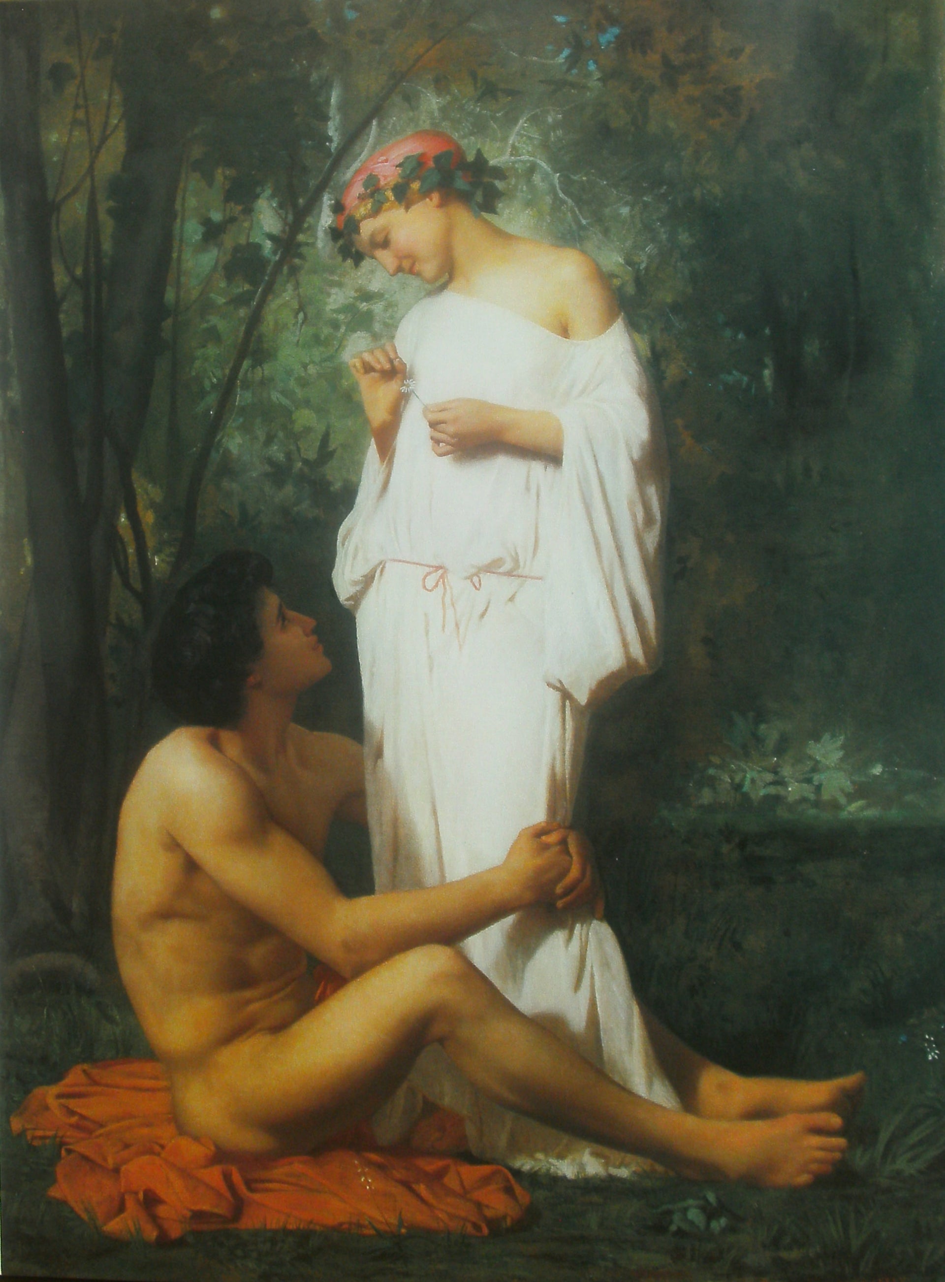 Idylle (1852) de William-Adolphe Bouguereau