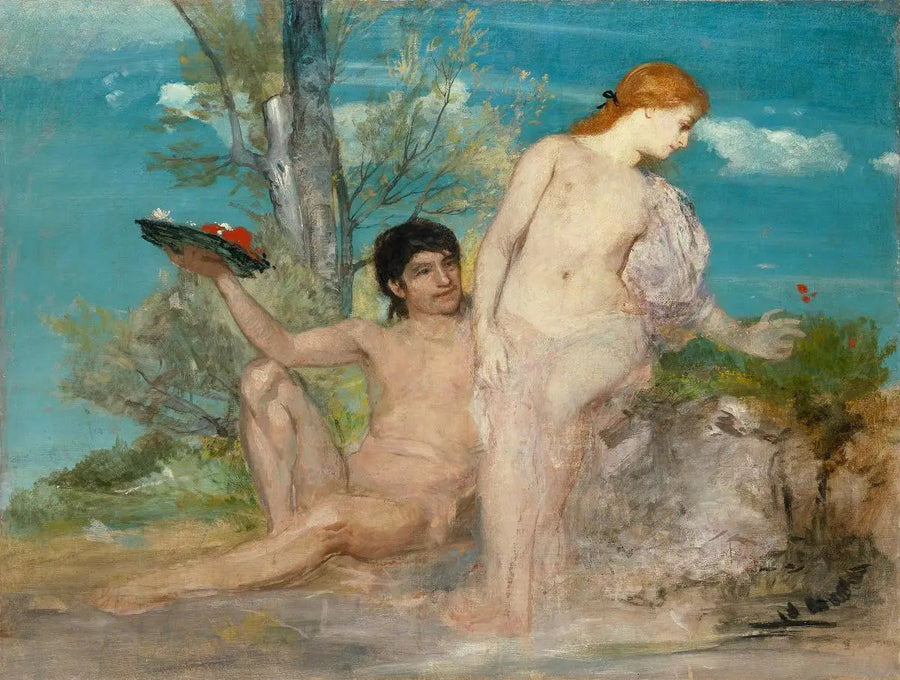 Idylle - Arnold Böcklin