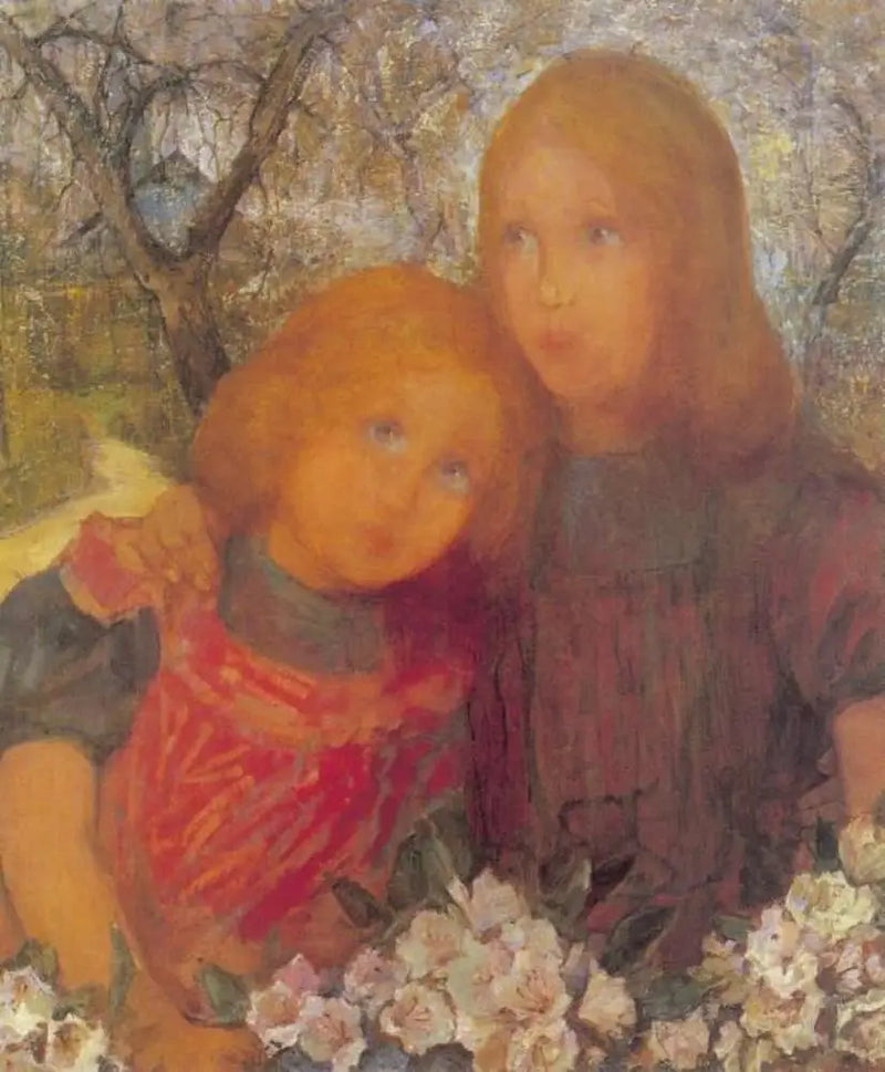 Idylle printanière - Piet Mondrian