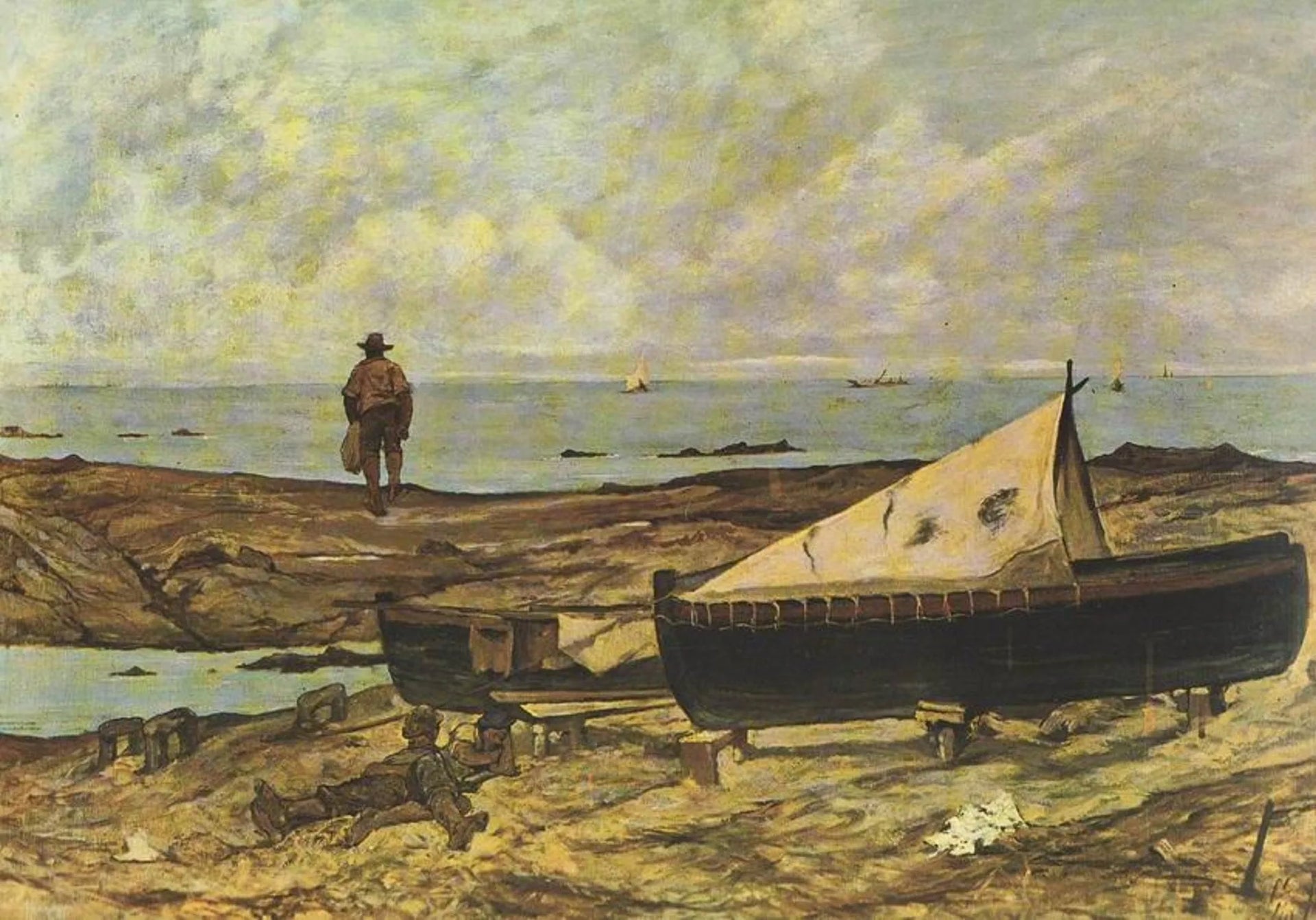Camp italien de Magenta - Giovanni Fattori