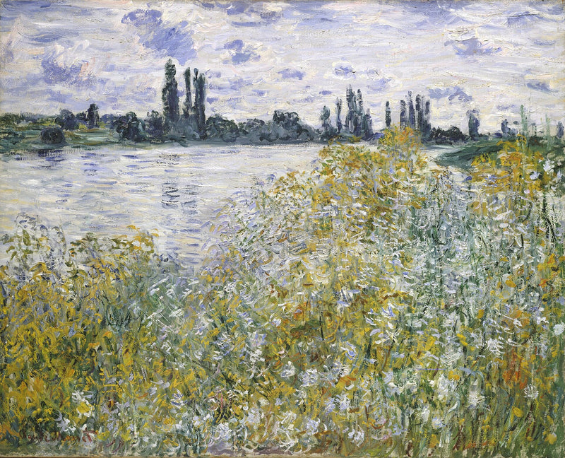 Île aux Fleurs près de Vétheuil W598 – Claude Monet