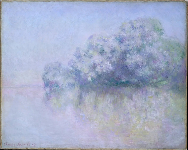 Île aux Orties près de Vernon - Claude Monet