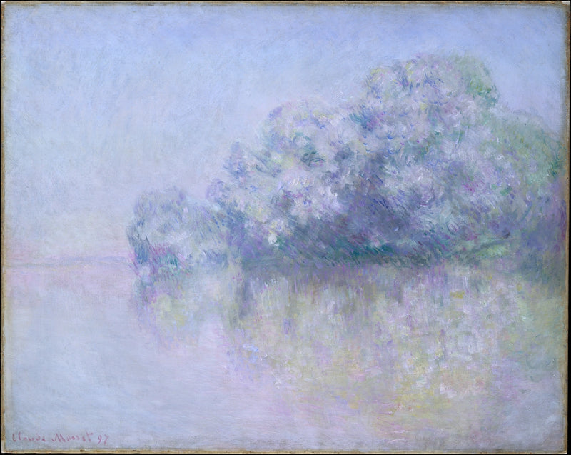 Près de Vernon, l’Île aux Orties, Met W1491 – Claude Monet