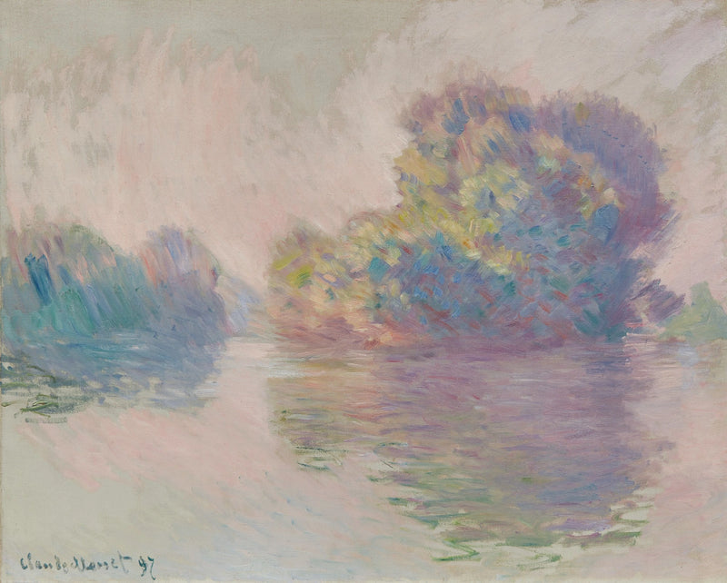 Les Îles à Port-Villez W1493 – Claude Monet
