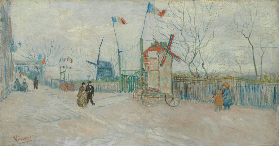 Impasse des Deux Frères, F347 – Vincent van Gogh