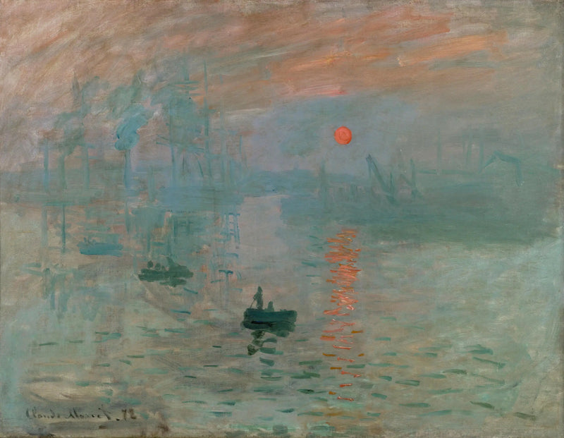 Impression, Soleil levant - Claude Monet