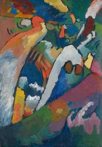 Improvisation n° 7 (Tempête) - Vassily Kandinsky