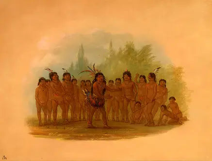 Indiens Zurumati - George Catlin - Alpha Reproduction
