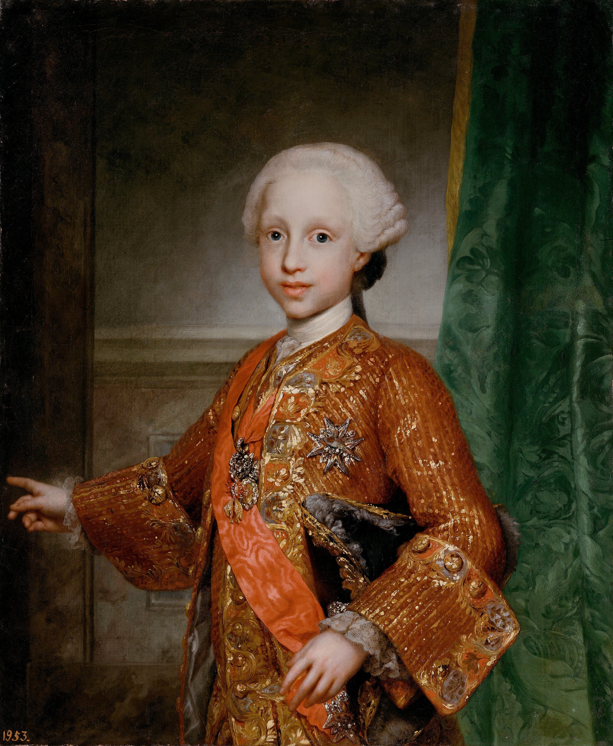 Infant Francisco Javier d’Espagne (1757-1771) - Anton Raphael Mengs - Alpha Reproduction