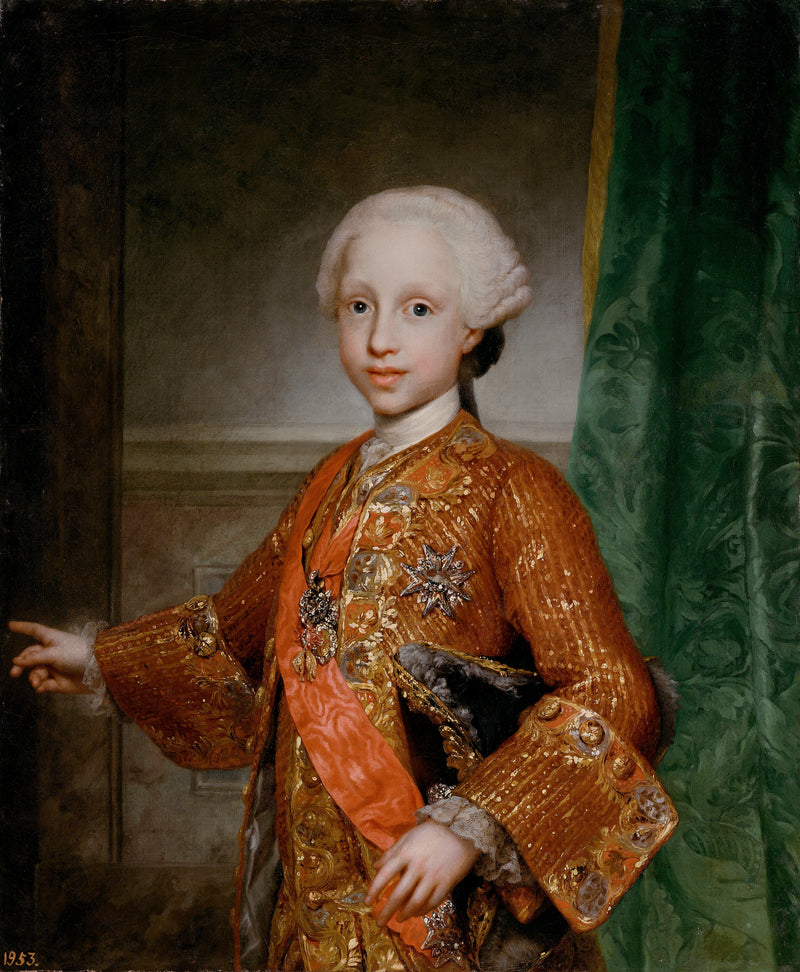 Infant Francisco Javier d'Espagne (1757-1771) - Anton Raphael Mengs