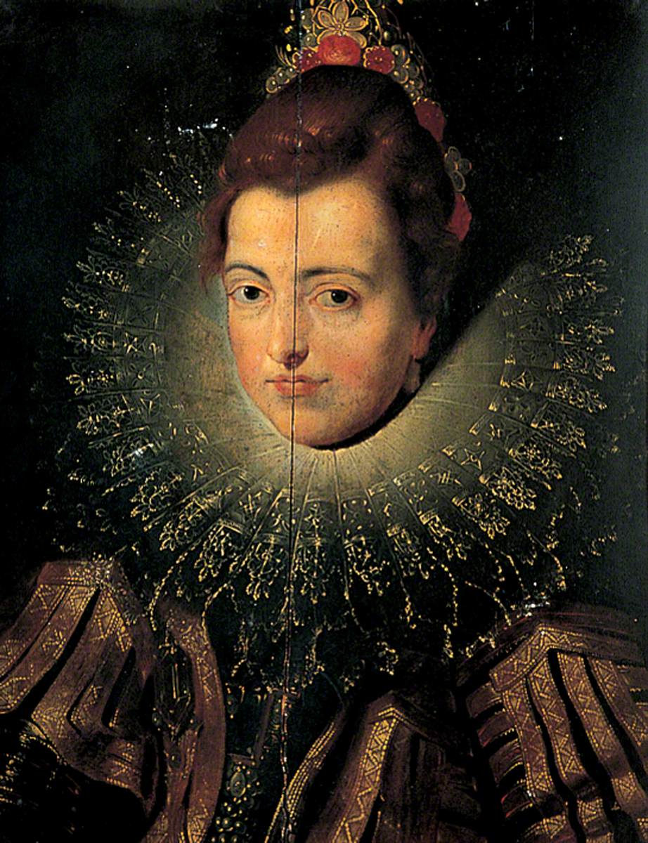Infante Isabelle Claire Eugénie d'Espagne (1566-1633), archiduchesse d'Autriche - Frans Pourbus the Younger