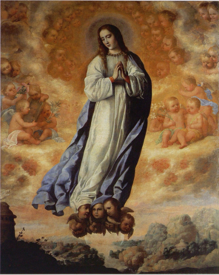Inmaculada Concepción (Zurbarán, Nueva York) - Francisco de Zurbarán