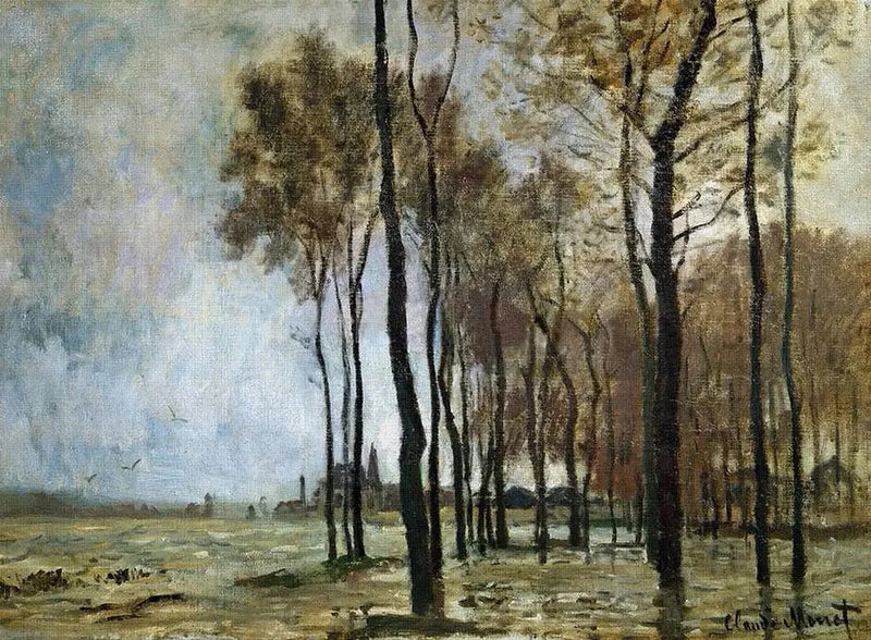 L’Inondation à Argenteuil W252 – Claude Monet