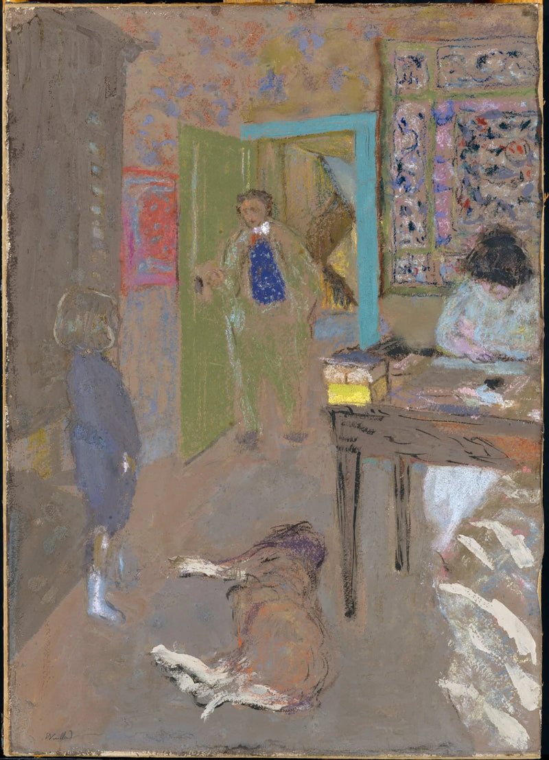 Intérieur à Saint-Jacut - Édouard Vuillard