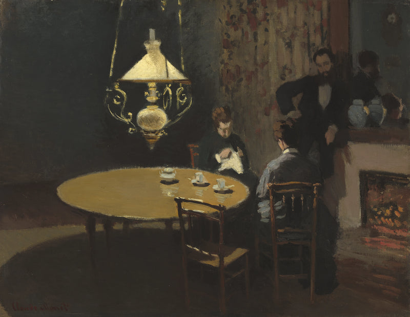 Intérieur, après dîner W130 – Claude Monet