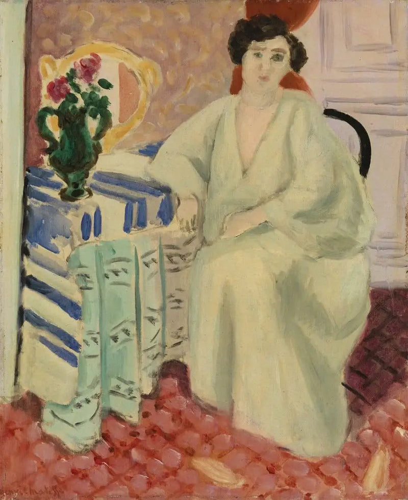 Intérieur avec personnage assis - Henri Matisse