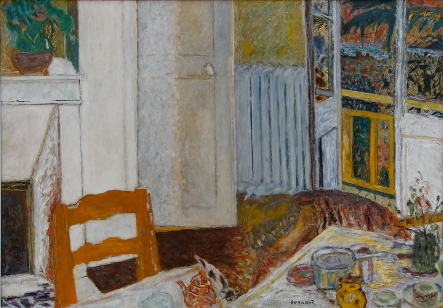 Intérieur blanc - Pierre Bonnard