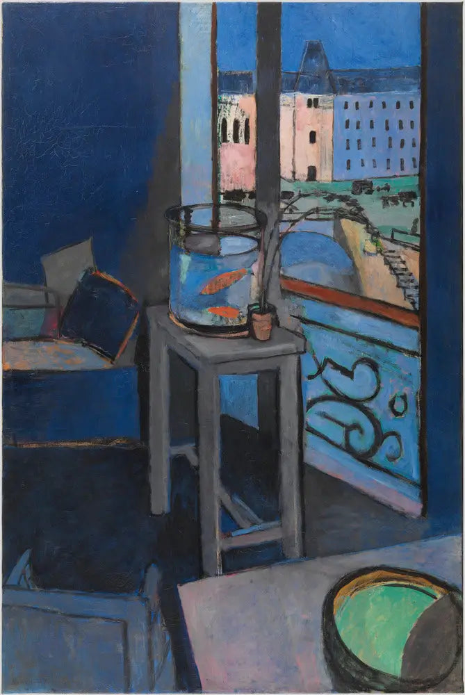 Intérieur, bocal de poissons rouges - Henri Matisse