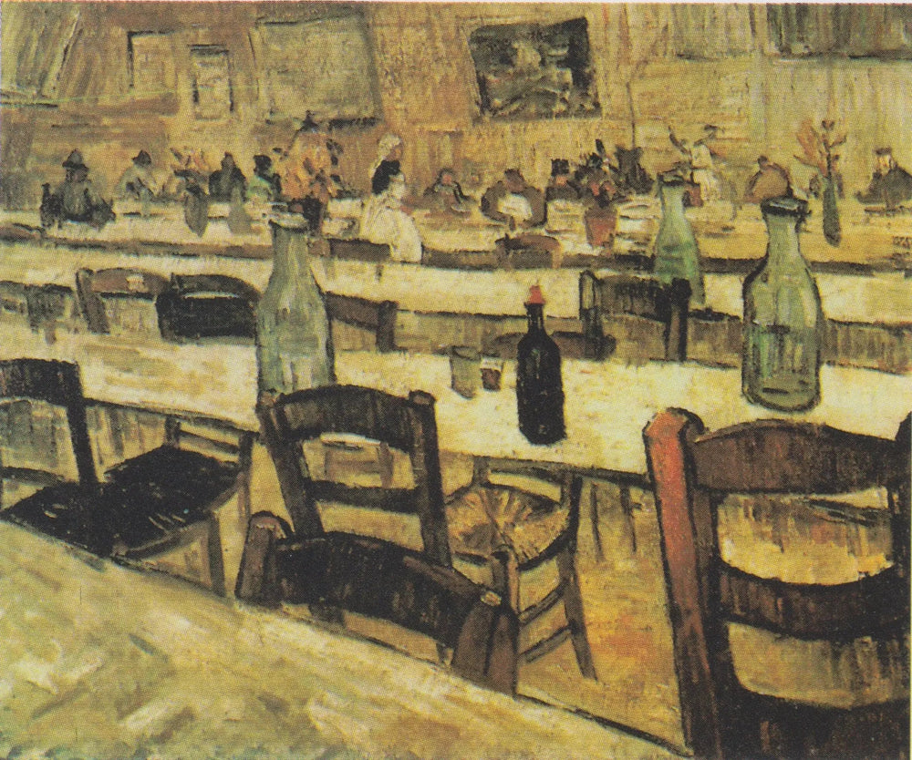 Intérieur d'un restaurant à Arles - Vincent van Gogh image 1 reproduction réalisée par Alpha Reproduction