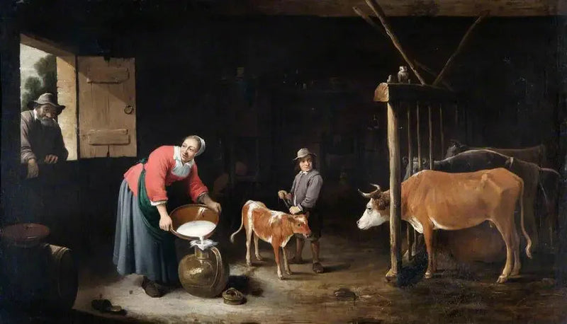 Intérieur d'une étable - David Teniers le Jeune