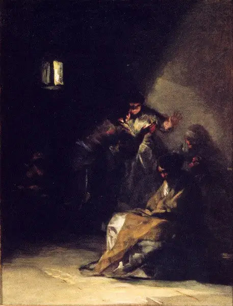 Intérieur d'une prison - Francisco de Goya