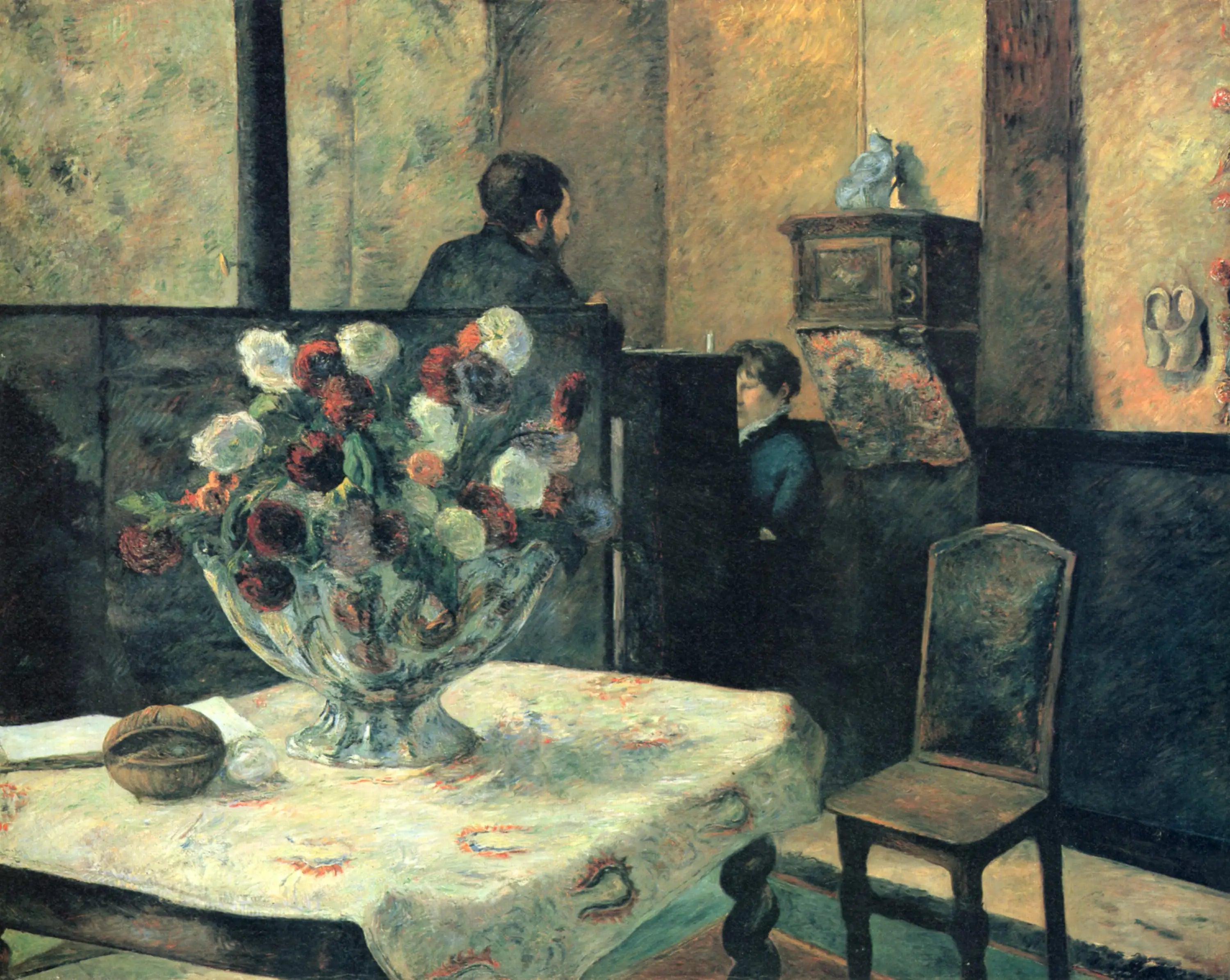 Intérieur du peintre à Paris rue Carcel - Paul Gauguin - Alpha Reproduction