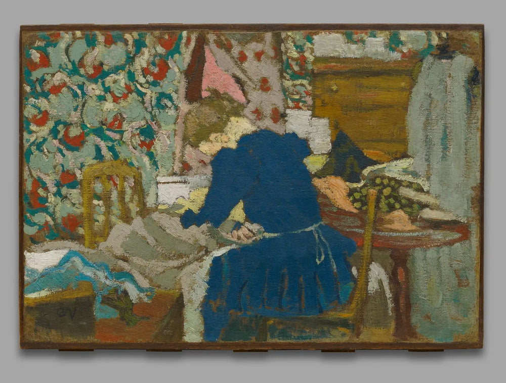 Intérieur - Édouard Vuillard image 1 copie de tableau peinte à la main