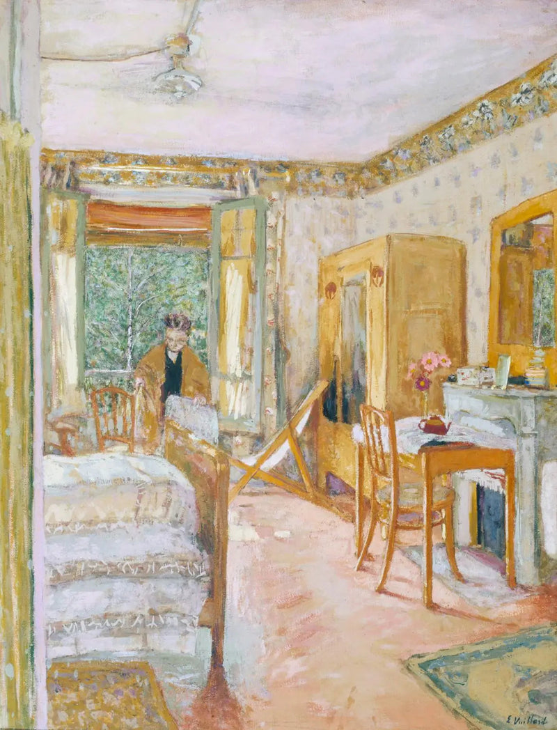 Intérieur ensoleillé - Édouard Vuillard