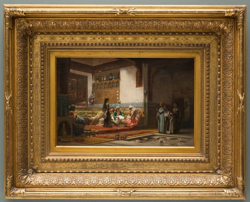 Intérieur mauresque - Frederick Arthur Bridgman