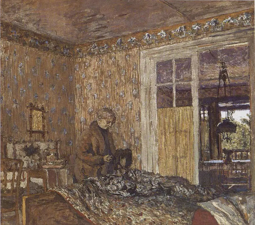 Intérieur par temps gris, Vaucresson - Édouard Vuillard