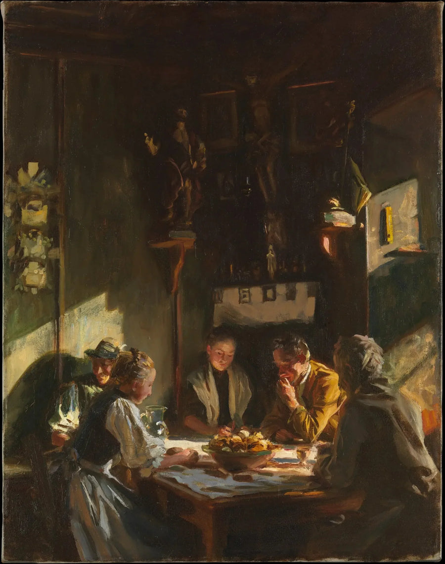 Intérieur tyrolien - John Singer Sargent
