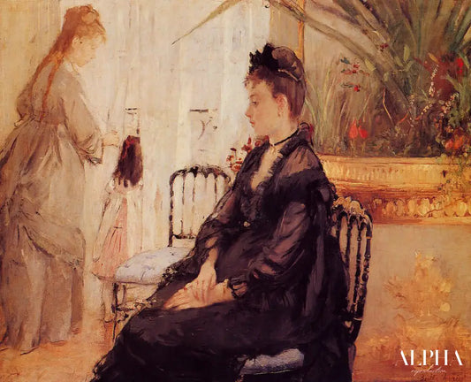 Interior - Berthe Morisot - Reproductions de tableaux et peintures haut de gamme